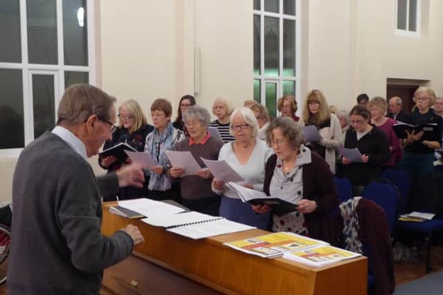 Sleaford Choral Society will be entertaining audiences. EMN-171212-095209001
