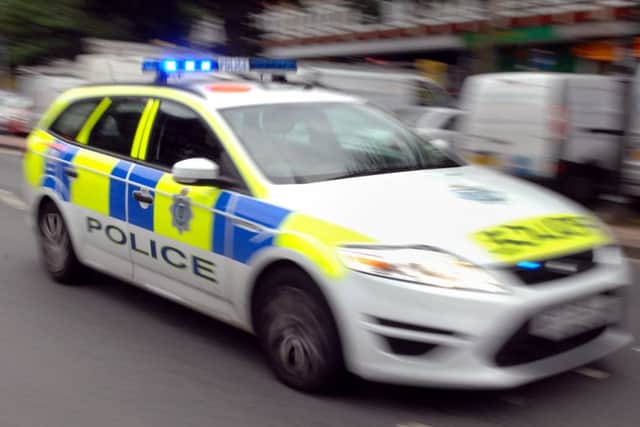 Police Car / Incident Stock Pic (Pic by Jon Rigby) SUS-170506-173459001