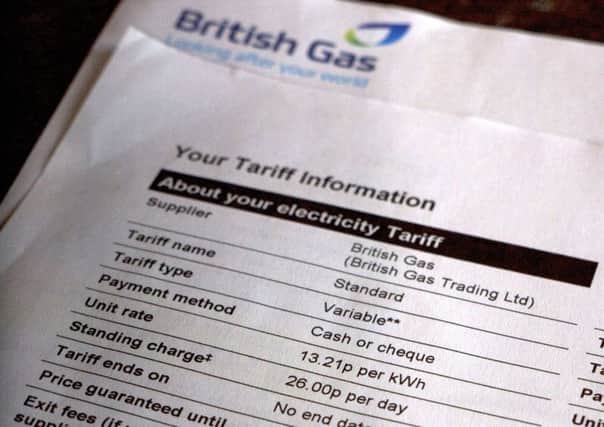 Gas and Electricity bill from British Gas
Picture by Dean Atkins STO-170630-135956001