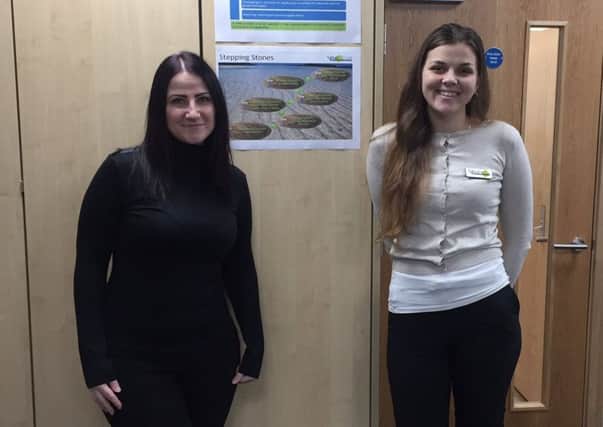 Pictured at Vital Recruitments Boston office Jurgita Ziaunyte (left) and Madalina Rusu.
