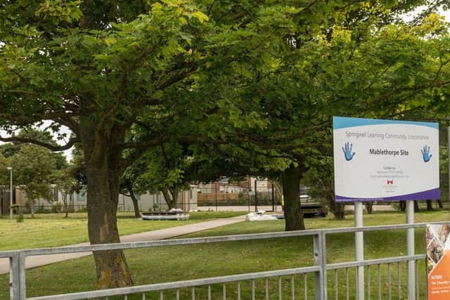 A pigs head was found at the Mablethorpe site of Springwell Learning Community Lincolnshire on Wednesday, (December 6).