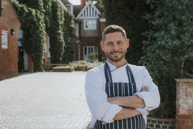 Louth chef Steven Bennett.