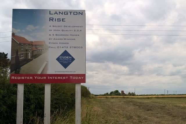 Cyden Homes have already started ground work on a 250-home estate off Langton Hill.