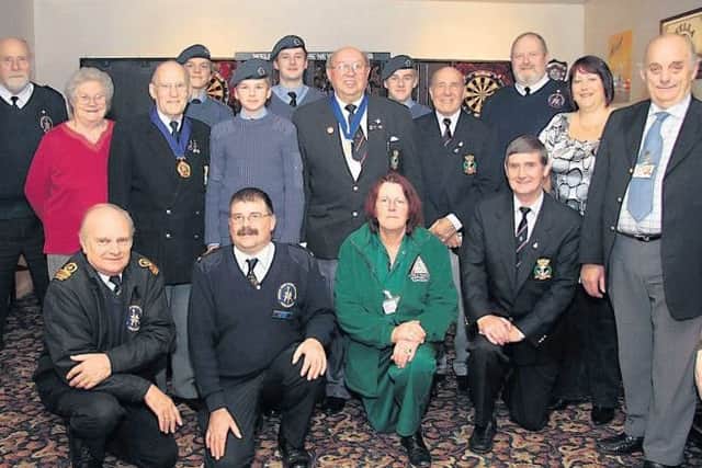 Charity presentations back in 2007.