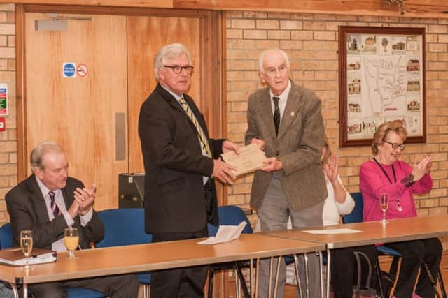 Presentations at Leasingham Village Hall.