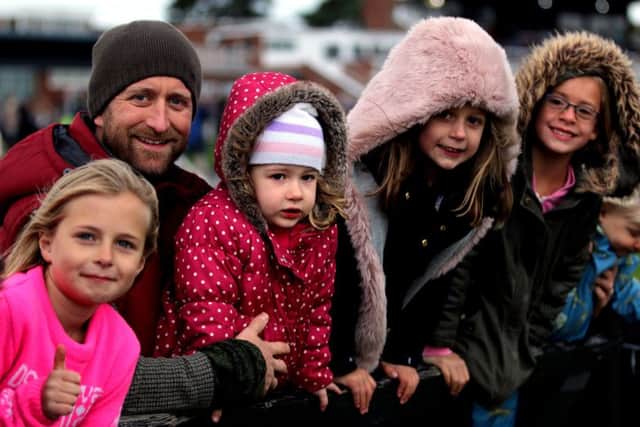 The Boxing Day meet at Market Rasen Races is popular with families EMN-171214-102057002