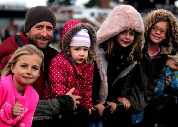 The Boxing Day meet at Market Rasen Races is popular with families EMN-171214-102057002