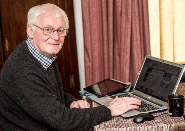 County Council Bill Aron who is backing faster broadband to boost the town