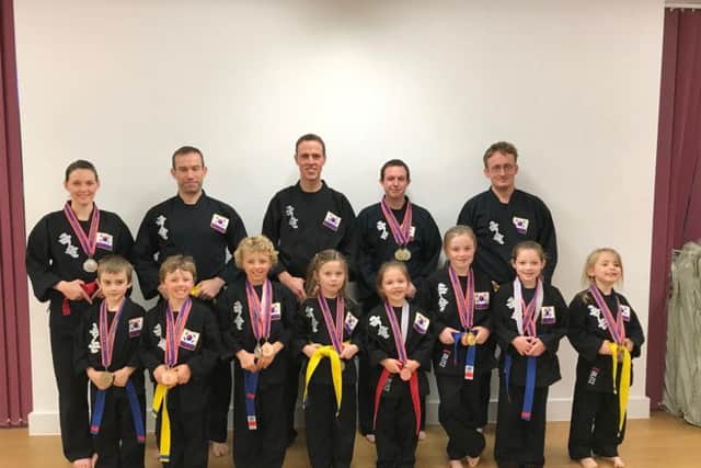 Sleaford's 12-strong team won 18 medals at the UK Championships EMN-171214-094834002