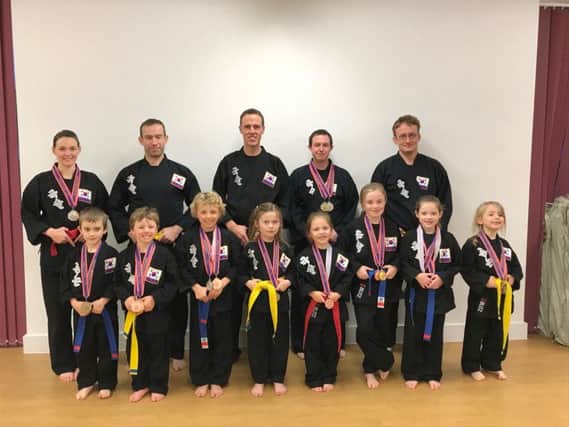 Sleaford's 12-strong team won 18 medals at the UK Championships EMN-171214-094834002