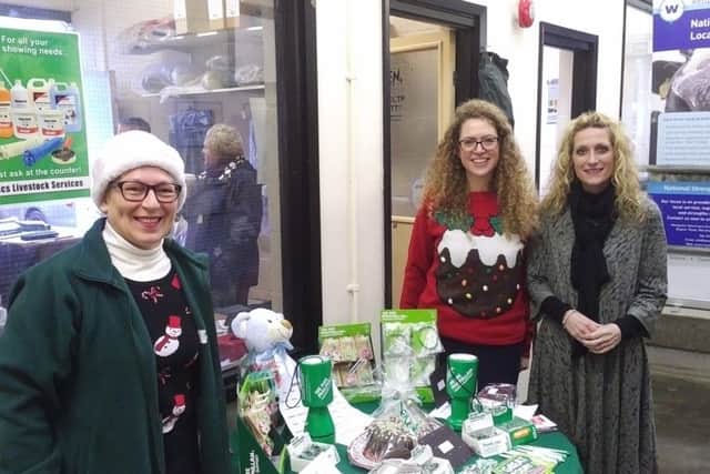 The Louth Macmillan group recently held a fundraising event at Louth Cattle Market.