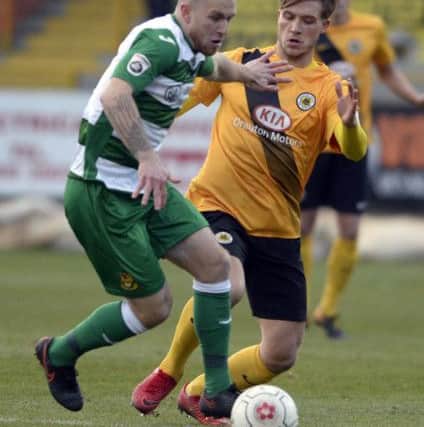 Boston Utd v Southport. Picture: Sarah Washbourn/www.yellowbellyphotos.com