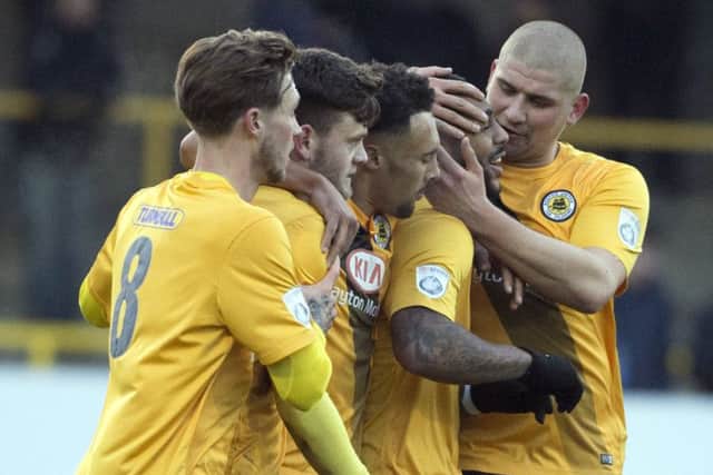 Boston Utd v Southport. Picture: Sarah Washbourn/www.yellowbellyphotos.com