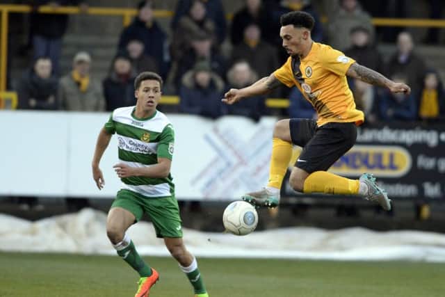 Boston Utd v Southport. Picture: Sarah Washbourn/www.yellowbellyphotos.com