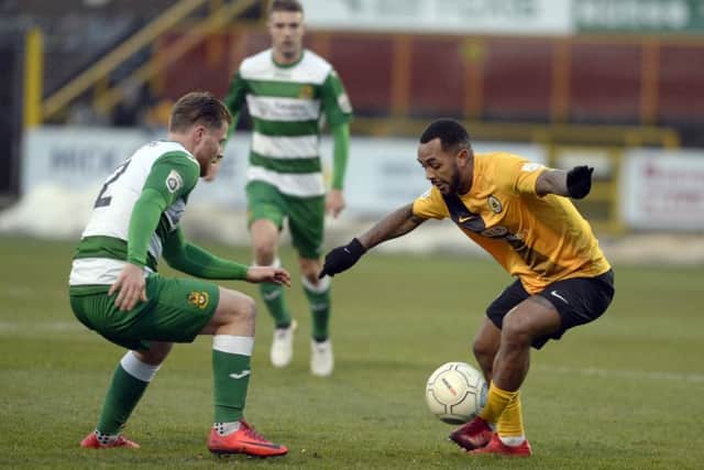 Boston Utd v Southport. Picture: Sarah Washbourn/www.yellowbellyphotos.com