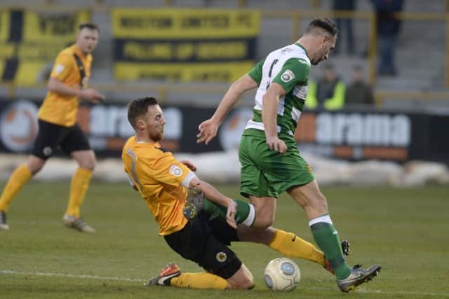 Boston Utd v Southport. Picture: Sarah Washbourn/www.yellowbellyphotos.com
