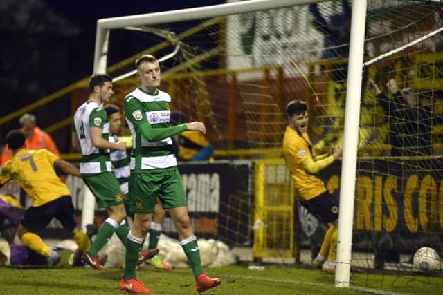 Boston Utd v Southport. Picture: Sarah Washbourn/www.yellowbellyphotos.com
