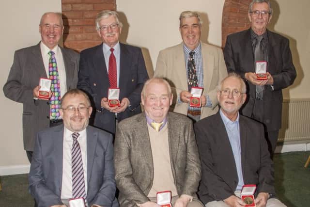 The 2017 Monthly Medals winners at Boston West.