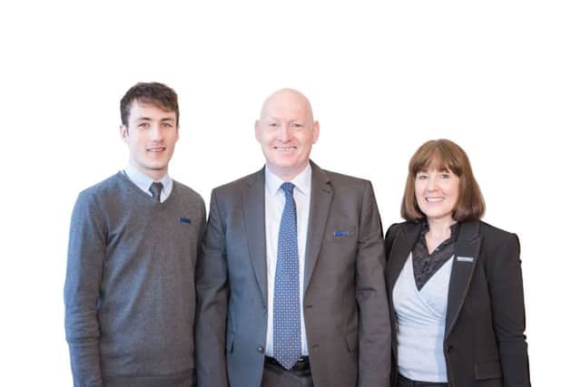 John, Michael and Sue Noonan.