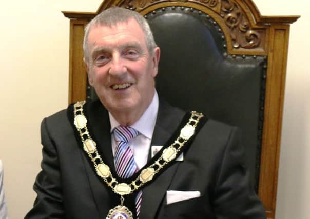 Mayor of Mablethorpe, Sutton on Sea and Trusthorpe, Councillor Tony Mee.