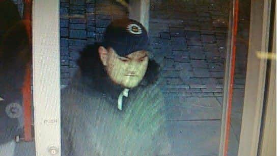 Police are looking to speak to these men in relation to a theft enquiry.