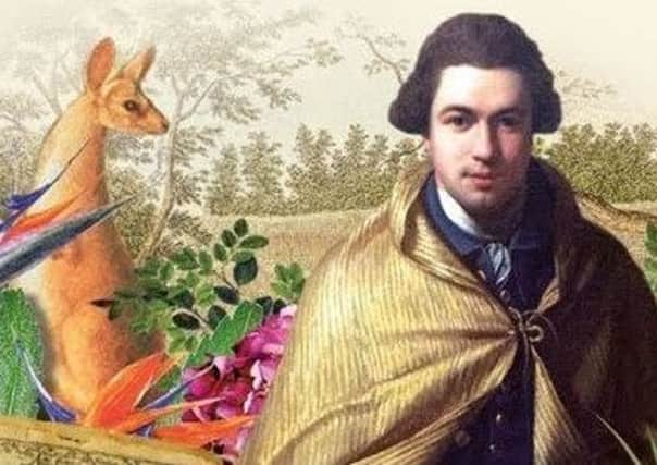 Sir Joseph Banks in an image highligting his connections with Australia. Image: Sir Joseph Banks Society
