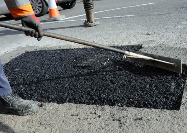 Lincolnshire County Council  is doing the best it can to keep up with road repairs in the Horncasatle area amid on-going criticism from  town councillors and residents.