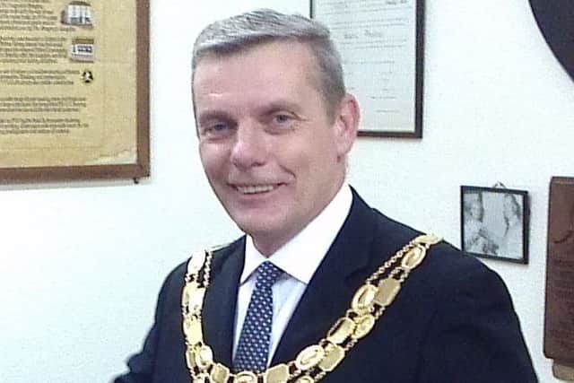 Mayor of Spilsby Coun Mark Gale. ANL-171218-175330001