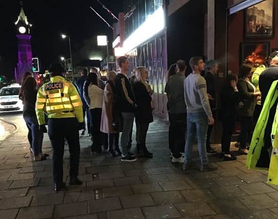 The latest police Operation California on Saturday  at Busters in Skegness reports the fewest number of positive tests for drugs since the scheme was introduced earlier in the year. ANL-171218-181537001