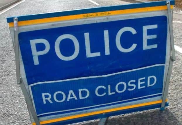 Road closed