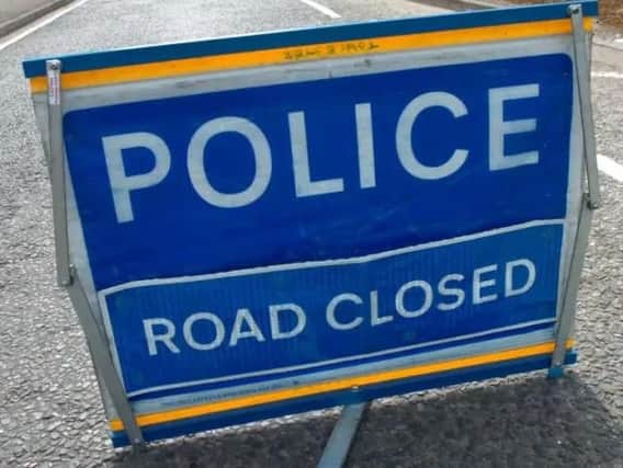 Road closed