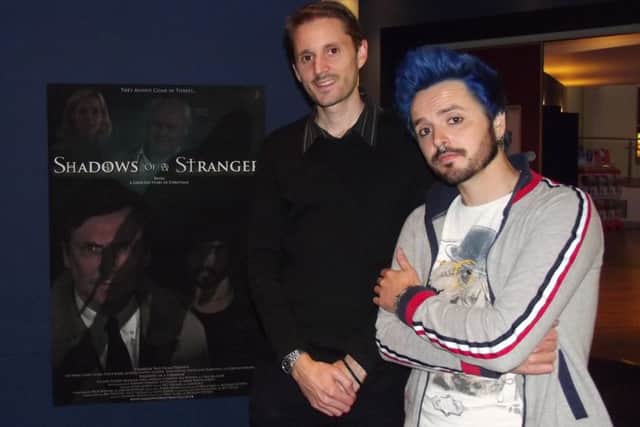 Co-directors Rich Dutton and Chris Clark at the premiere screening of their movie in Lincoln - Shadows Of A Stranger. EMN-171221-141158001