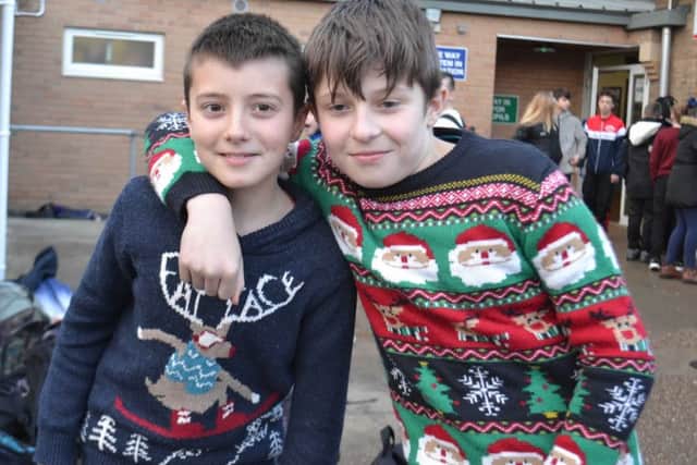 Sir William Robertson Academy Christmas Jumper Day. EMN-171221-104254001