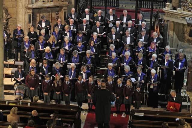 Sleaford Choral Society put audiences in the mood for a Merry Christmas. EMN-171222-135307001