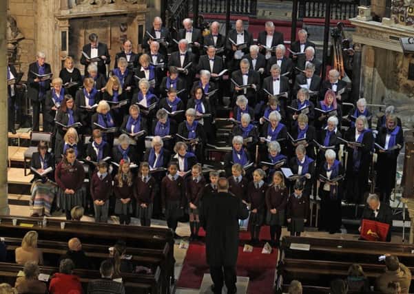 Sleaford Choral Society put audiences in the mood for a Merry Christmas. EMN-171222-135307001