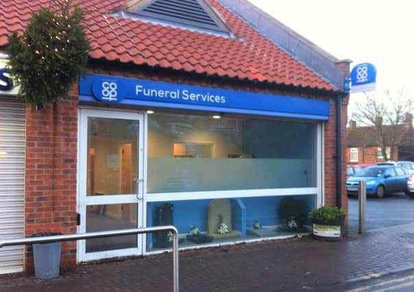 Lincolnshire Co-op's new funeral office in Caistor EMN-171220-095700001