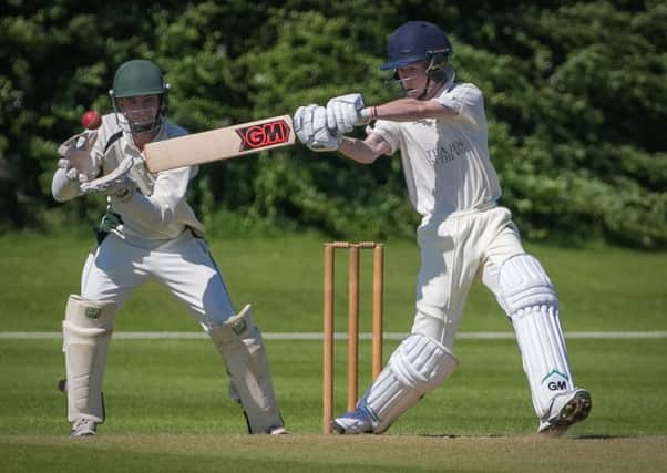 Henry Wilson in bat for Woodhall. Photo: David Dales.