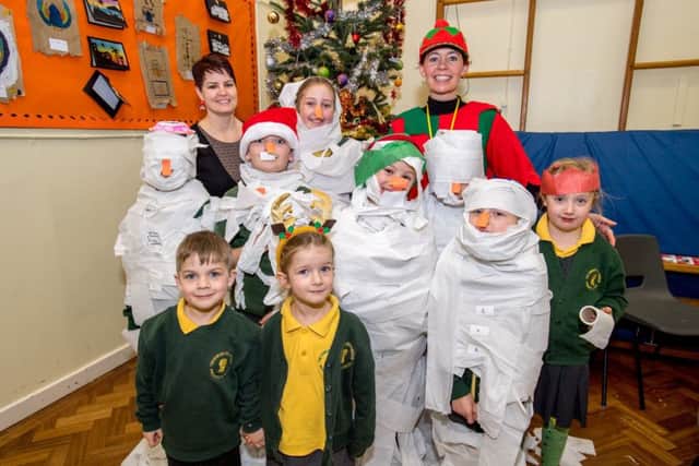 Children at Edward Richardson Primary School in Tetford enjoyed a Breakfast with Santa event, organised by the PSFA.  Photo: John Aron