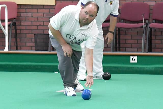 Paul Roberts is Sleaford IBC's last surviving player in the area singles knockout stages EMN-171220-153024002