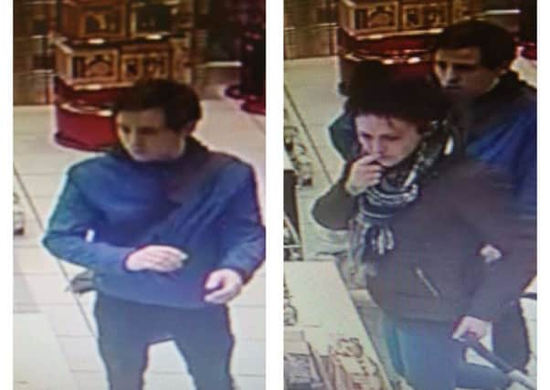 Police are looking for information on the two pictured.