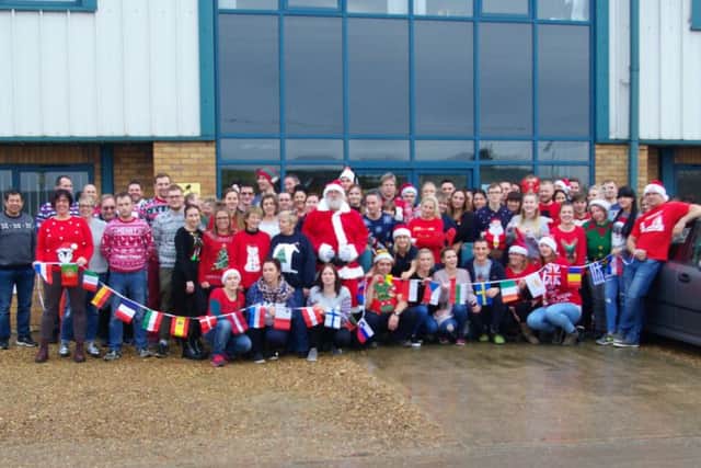 Festive fundraising at Parkinson Harness Technology.