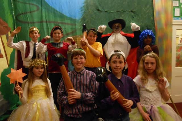 The Upper School's production of Puss in Boots.
