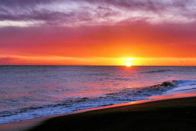 Picturesque Mablethorpe sunrise. Photo credit: Mablethorpe Photo Album.