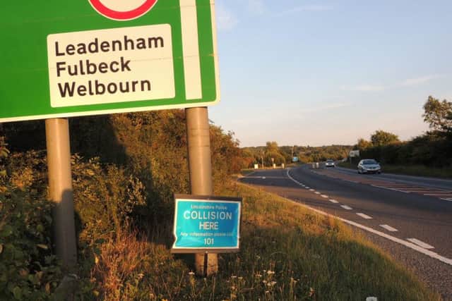 The scene of a fatal collision on the A17 Leadenham bypass back in August. EMN-171228-171920001