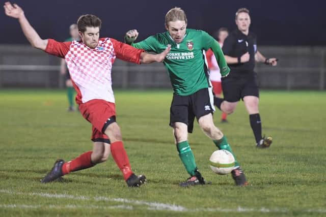 Jamie Shaw had hoped to oversee the team from the sidelines, but has been forced to make 23 appearances this season as he rebuilds the squad EMN-171227-170031002