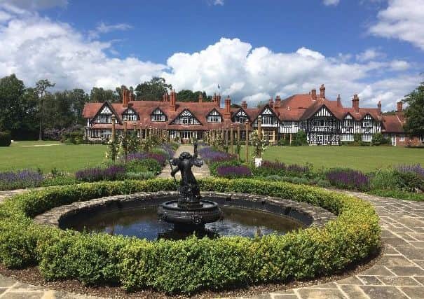 Grade II listed: The  majestic Peto Gardens at the Petwood Hotel in Woodhal Spa. Photo: Supplied