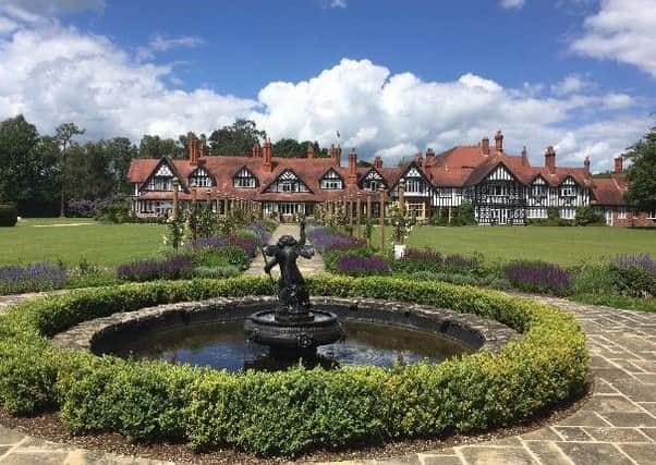 Grade II listed: The  majestic Peto Gardens at the Petwood Hotel in Woodhal Spa. Photo: Supplied