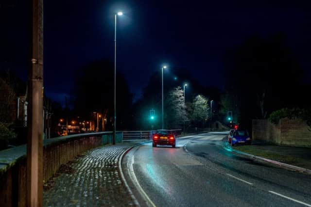 The A158 in Jubilee Way, Horncastle. Would you pay more to keep street lights switched on for longer? Photo: John Aron.