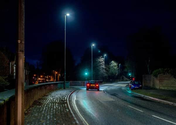 The  A158 in Jubilee Way, Horncastle. Would you pay more to keep street lights switched on for longer? Photo: John Aron.