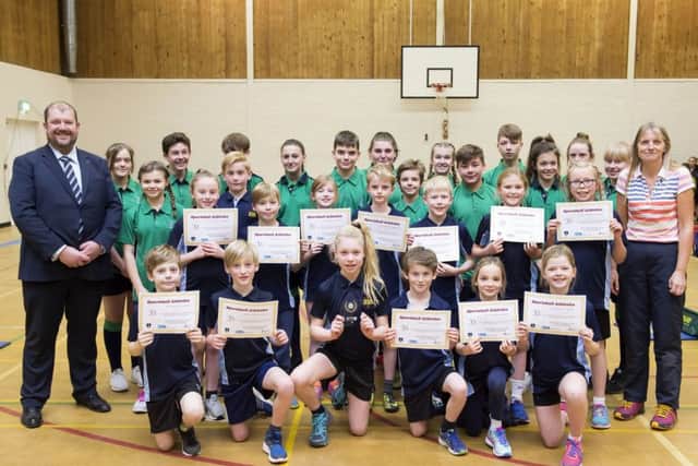Louth Academy PE students were busy mentoring primary school pupils just before Christmas.